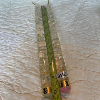 Lucite candles