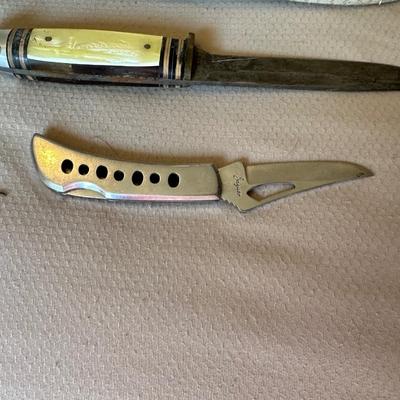 WESTERN FIXED BLADE KNIFE W/SHEATH