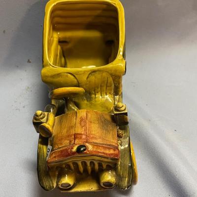 Vintage car planter