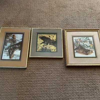 3 BEV DOOLITTLE PICTURES