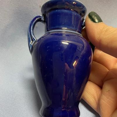 Blue vase