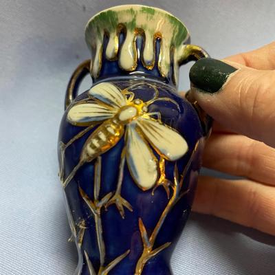 Blue vase