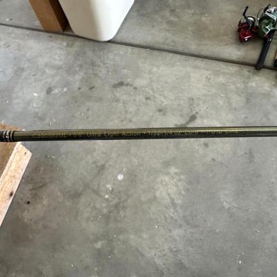FISHING POLES AND 2 POLE TUBES