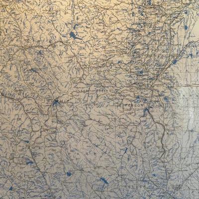 LARGE MAP OF STREAMS IN COLORADO AND MORE