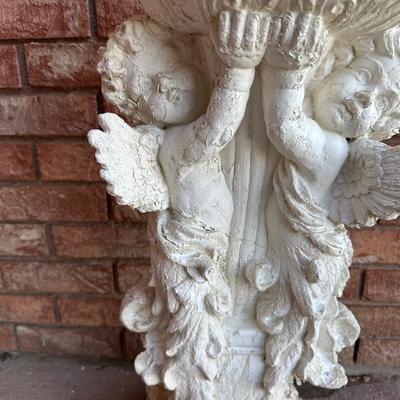 CHERUB BIRD BATH