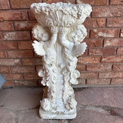 CHERUB BIRD BATH