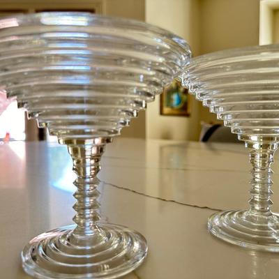 3 Manhattan Martini Glasses