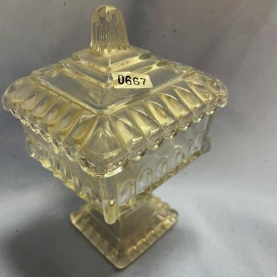 Jeannette pedestal wedding dish