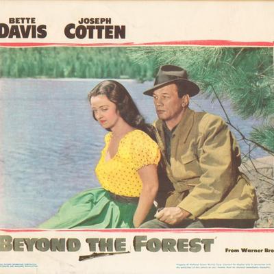 Beyond the Forest 1949 original vintage lobby card