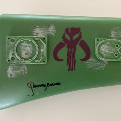 Star Wars Boba Fett signed Blaster JSA