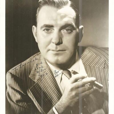 Pat O'Brien Signed Photo