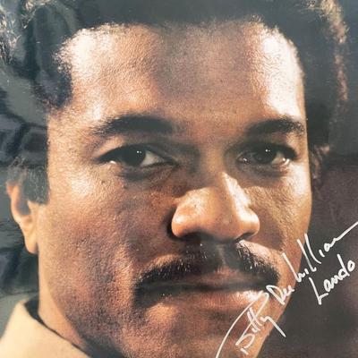 Star Wars Billy Dee Williams signed  original 1983 Return of the Jedi movie photo. GFA Authenticated