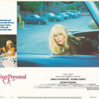 Nothing Personal set of 8 original lobby cards