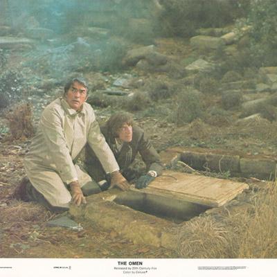 The Omen 1976 original vintage lobby card