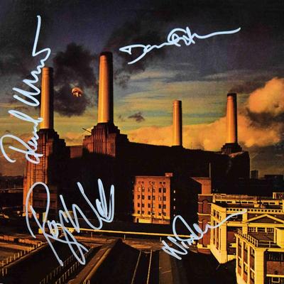Pink Floyd signed Animals album