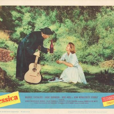 Jessica 1962 original vintage lobby card