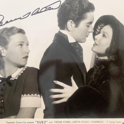 Suez Annabella signed movie photo