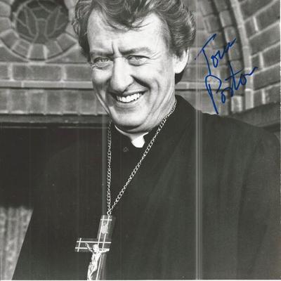 Rabbit Test Tom Poston signed photo