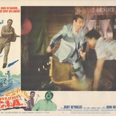 Operation C.I.A set of 8 original lobby cards