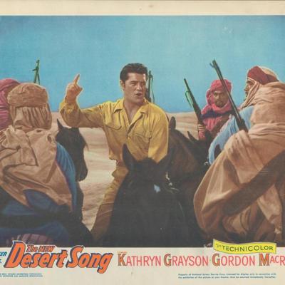 The Desert Song set of 8 original lobby cards