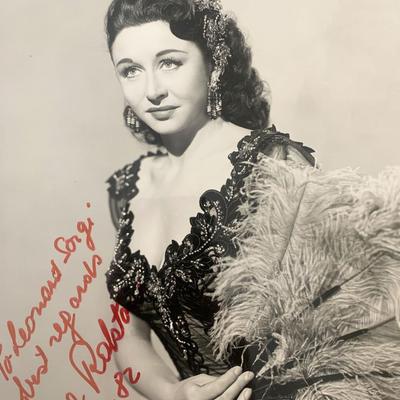 Vera Ralston signed photo