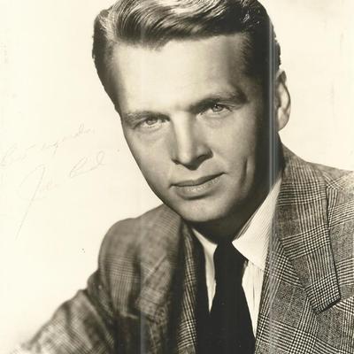John Lund Signed Photo