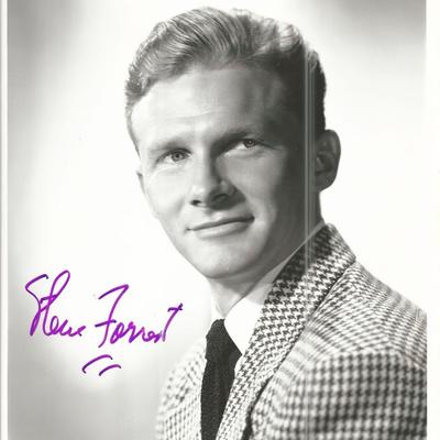 Steve Forrest Signed  Photo