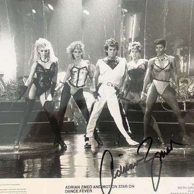 Dance Fever Adrian Zmed signed photo