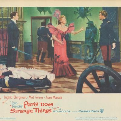 Paris Does Strange Things set of 8 original lobby cards