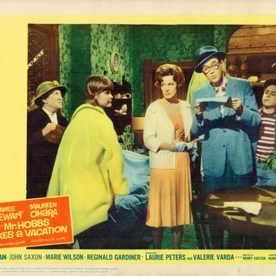 Mr. Hobbs Takes A Vacation set of 8 original lobby cards