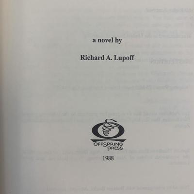 The Comic Book Killer first edition book by Richard A. Lupoff