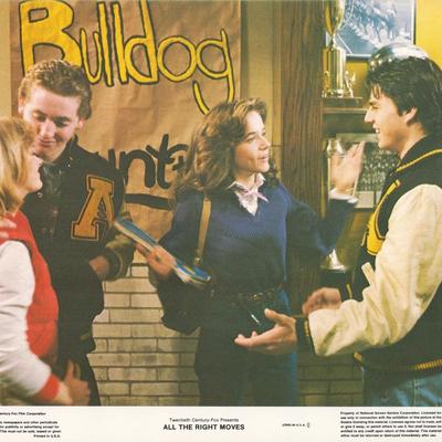 All the Right Moves set of 8 original lobby cards