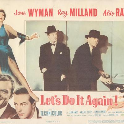 Let's Do It Again set of 8 original lobby cards