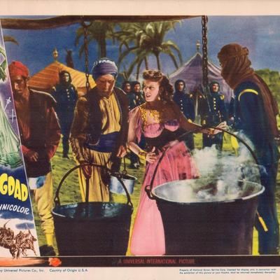 Bagdad set of 8 original lobby cards