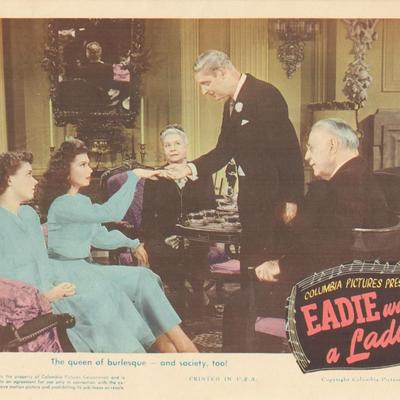 Eadie Was a Lady 1944 original vintage lobby card