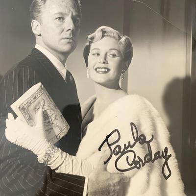 Paula Corday signed photo