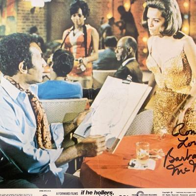 Barbara McNair signed photo