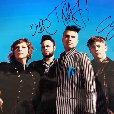 Neon Trees signed photo 