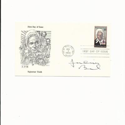 Sojourner Truth 1986 signed First Day Cover