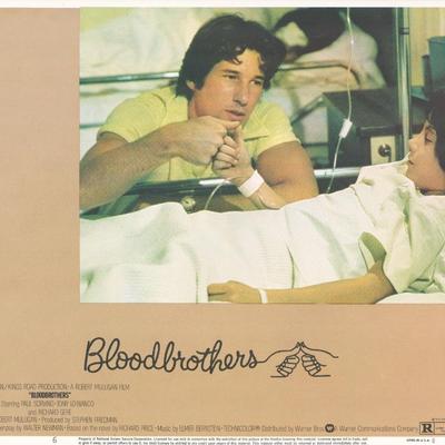 Bloodbrothers 1978 original vintage lobby card