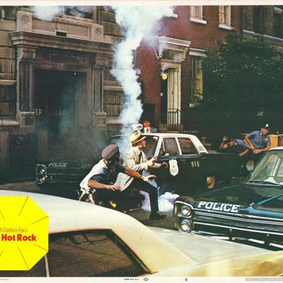 The Hot Rock set of 8 original lobby cards