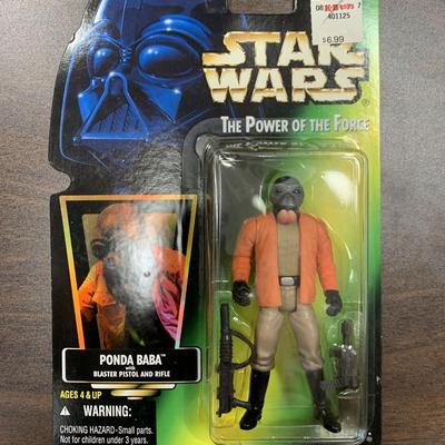 Star Wars unsigned Ponda Baba action figure