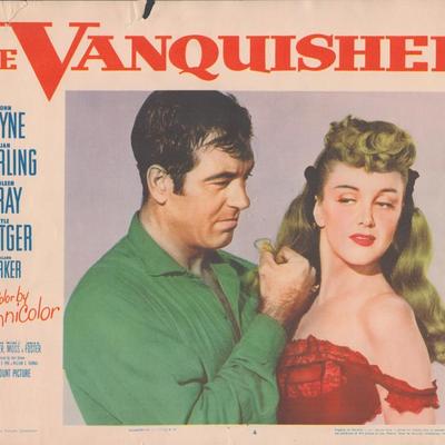 The Vanquished set of 8 original lobby cards