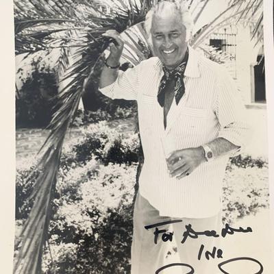 Stewart Granger signed photo