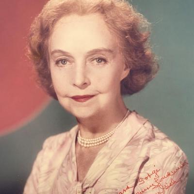 Lillian Gish signed photo
