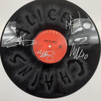 Alice in Chains Jar of Flies signed record