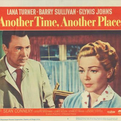 Another Time, Another Place 1958 original vintage lobby card