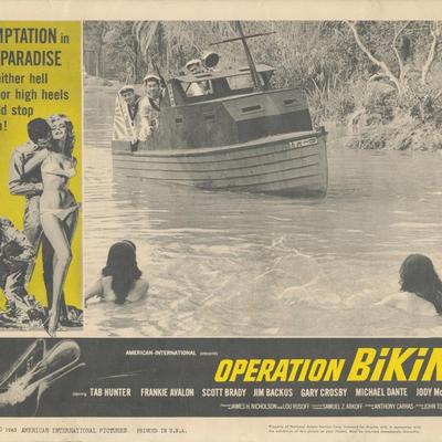 Operation Bikini set of 8 original lobby cards