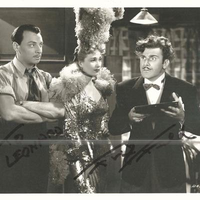 Fritz Feld signed photo