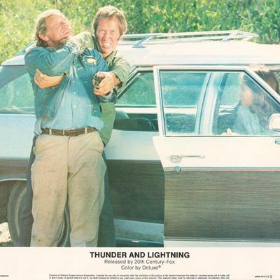 Thunder and Lightning set of 8 original lobby cards